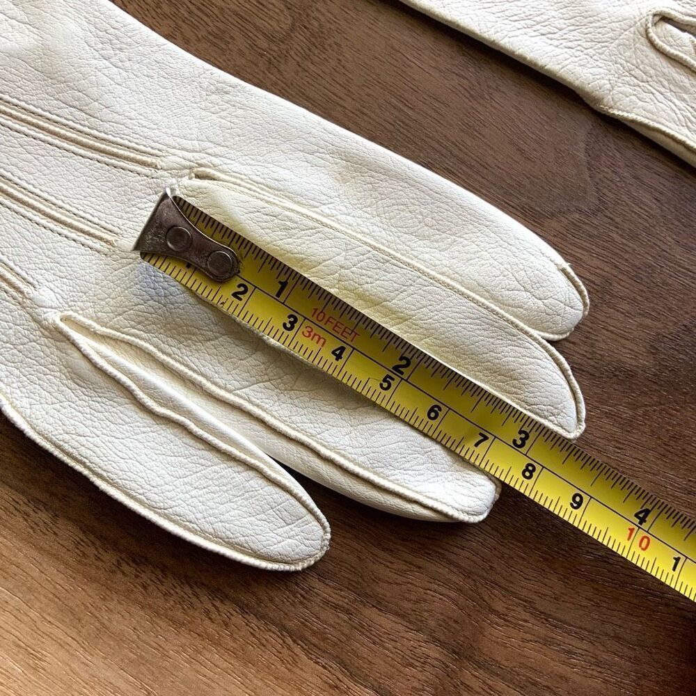 VINTAGE Long Kidskin Gloves - Picture 10 of 10